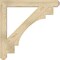 Ekena Millwork Merced Craftsman Rough Sawn Bracket, Douglas Fir, 4"W x 36"D x 36"H BKT04X36X36MRC04RDF - alternate 2